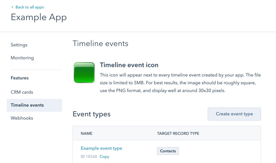 Timeline API Overview